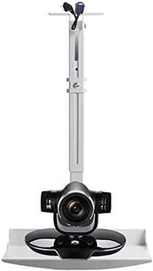 UlpyO Projector Tripod Universal Projector Hanger for Video Conference Hanger Camera Hanger Ceiling Lifting Bracket Tray Projector Placing Table Projector Mount (Color : 54-94cm White)