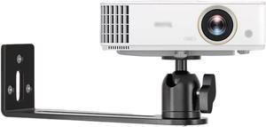 Projector Mount Bracket Projector Bracket Wall Mounted Projector Shelf Universal Pan Tilt Adjustment BedHead Household Wall Tray Shelf Projector Stand (Color : 1)