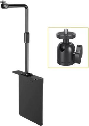 DYPASA Projector Mount Projector Bracket Household Bedside Sofa Hidden Clip Free PTZ Universal Frame Wall Mounted Projector Hole Free Bed Wall Stand Ceiling Mount with Tray (Color : 1)