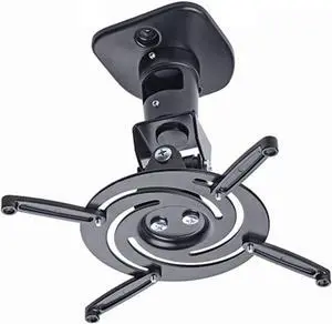 Projector Mount Projector Shelf Home Heavy-duty Wall-mounted Projector Rack Office Living Room Conference Room Universal Ceiling Projector Stand can be Adjusted Freely Ceiling Mount with Tray ( Color