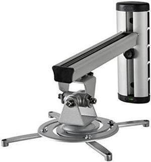 UlpyO Projector Tripod Aluminum Alloy 360 °Projector Wall Mount Full Retractable Universal Projector Hanger Bracket Projector Mount (Color : Silver)