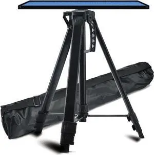 GRFIT Projector Stand Projector Stand Lightweight Adjustable Tripod Floor Stand Holder 360°Swivel Ball Head with Height 17 To 47 Inch with Carry Bag Projector Mount