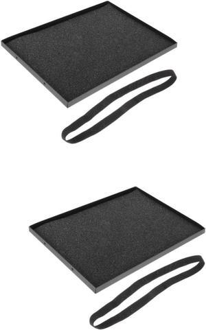 Hemobllo 2pcs Projector Bracket Collapsible Shelf Projector Stand Mount Tripod for Projector Tablet Mount Projector Mount Holder Sound Bracket Utility Shelf Laptop Tray Platform Steel Screw