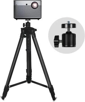 Home Projector Stand Floor Projector Tripod Telescopic Universal Projector Bracket with Tray Folding Desktop Projector Punch Free Aluminum Alloy Universal Projector Stand Projector Mount ( Color : A )