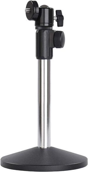 DYPASA Projector Mount Universal Metal Projector Holder DJ Equipment Video Devices Tripod Stand Adjustable Height, Multifunction Projector Stand, Black Base Ceiling Mount with Tray