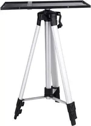 SUNESA Projector Stand Floor Projector Tripod Telescopic Universal Projector Bracket with Tray Folding Desktop Projector Punch Free Aluminum Alloy Projection Stand Projector Mount (Color : B)