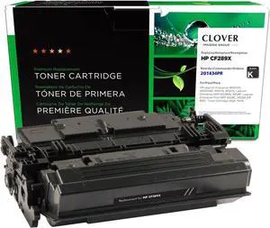 Clover Imaging GroupCIG Remanufactured Black High Yield Toner Cartridge Replacement for HP 89X (CF289X)