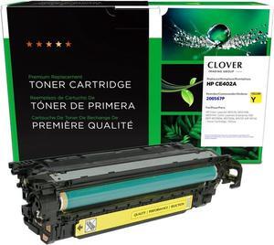 Clover Remanufactured Toner Cartridge Replacement  CE402A (HP 507A) | Yellow
