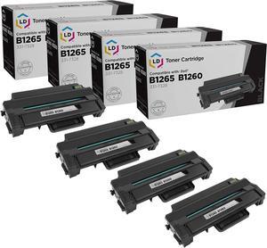 LD Products Compatible Toner Cartridge Replacement for Dell 331-7328 DRYXV (Black, 4-Pack)