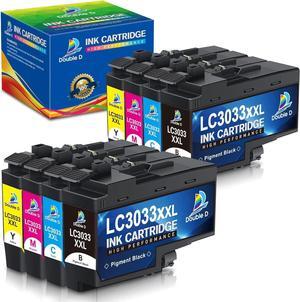 LC3033 Ink Cartridges Upgraded Compatible Replacement for Brother LC3033 LC3033XXL 3033 LC3035 3035 use with Brother MFC-J995DW MFC-J805DW MFC-J815DW MFC-J995DWXL MFC-J805DWX (2BK/2C/2M/2Y, 8 Pack)