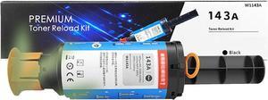143A (W1143A) Compatible Toner Cartridge with chip Replacement  Neverstop Laser 1000n 1001nw MFP 1202w 1202nw 1200nw 1201n 1005n Printer Ink Cartridge,Black-1 Pack