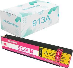 Compatible  913A Ink Cartridges Replacement  913 913A with Pagewide Pro MFP 477dn 552dw 577dw P55250dw P57750dw 452dn Printer Magenta Ink