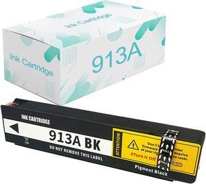 Compatible  913A Ink Cartridges Replacement  913 913A with Pagewide Pro MFP 477dn 552dw 577dw P55250dw P57750dw 452dn Printer Black Ink