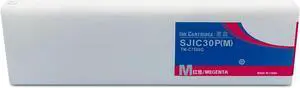 YOUEXPERT SJIC30P Ink Cartridge Remanufactured TM-C7500 Ink Cartridge for COLORWORKS TM-C7500G & C7500GE C33S020637 (Magenta, 1Pack)