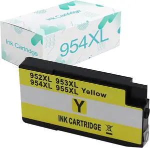 Compatible  954XL Ink Cartridges Replacement  954 954XL with OfficeJet Pro 7720 7740 8210 8216 8702 8710 8715 8720 8725 8730 Printer Yellow Ink