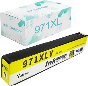 Compatible  970XL 971XL Ink Cartridges Replacement  970 971 970XL 971XL with Officejet Pro X451dn X451dw X476dn X476dw X551dw X576dw Printer Yellow Ink