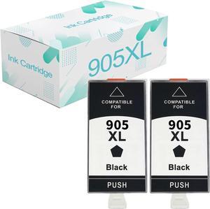 Compatible  904XL Ink Cartridges Replacement  904 904XL with OfficeJet Pro 6970 All-in-One Printer 2 Black