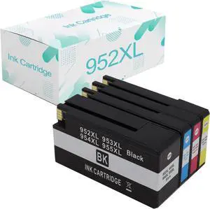 Compatible  952xl Ink Cartridges Replacement  952 952XL with OfficeJet Pro 7740 8210 8216 8710 8715 8720 8725 8730 8740 Printer Combo Pack