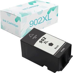 Compatible  902 Ink Cartridges Replacement  902 902XL with Officejet Pro 6960 6961 6963 6964 6965 6966 6968 6970 All-in-One Printer 1 Black