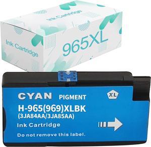 Compatible  965XL Ink Cartridges Replacement  965 965XL with OfficeJet Pro 9010 9012 9013 9014 9015 9016 9018 9019 9020 9022 Printer Cyan Ink