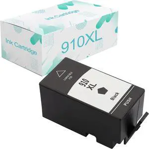 Compatible  910XL Ink Cartridges Replacement  910 910XL with Officejet Pro 8020 8022 8024 8025 8028 AlO Printer,Large Capacity Cartridges 1 Black