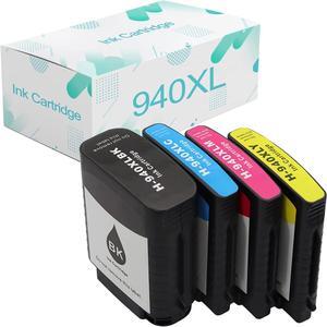 Compatible  940XL Ink Cartridges Replacement  940 940XL with 8000 Wireless 8500 (CB862A) Officejet Pro 8000(CB092A) 8500A Printer Combo Pack