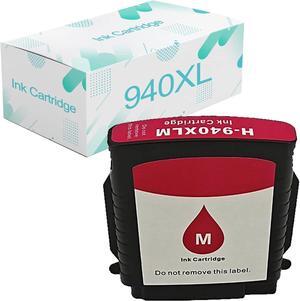 Compatible  940XL Ink Cartridges Replacement  940 940XL with 8000 Wireless 8500 (CB862A) Officejet Pro 8000(CB092A) 8500A Printer Magenta Ink