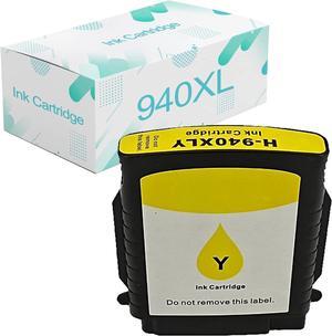 Compatible  940XL Ink Cartridges Replacement  940 940XL with 8000 Wireless 8500 (CB862A) Officejet Pro 8000(CB092A) 8500A Printer Yellow Ink