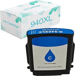 Compatible  940XL Ink Cartridges Replacement  940 940XL with 8000 Wireless 8500 (CB862A) Officejet Pro 8000(CB092A) 8500A Printer Cyan Ink
