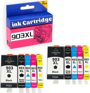 903XL Ink Cartridge  High Yield Replacement Pack,Compatible for OfficeJet 6950 6960 All-in-One for OfficeJet Pro 6960 6961 6963 6964 6965 6966 6968 6970 Printe 2 Set