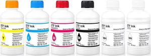 DTF Ink 250ml Combo Pack Compatible for Epson printheads Installed DTF Printers L1800 R1390 ET-4800 8550 XP15000 I3200 4720 XP600 TX800 ET2800,(2*White+ 1set Black Cyan Magenta Yellow)
