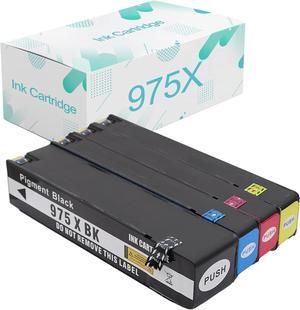 Compatible  975X Ink Cartridges Replacement  975 975A 975X with PageWide 352dw 377dw Dn 452dw 452dn 477dn 477dw P55250dw P57750dw Printer Combo Pack
