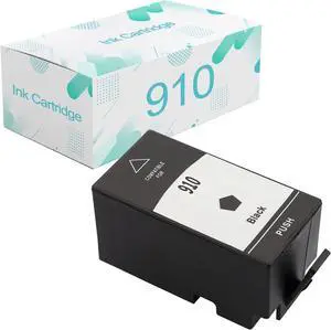 Compatible  910 Ink Cartridges Replacement  910 910XL with Officejet Pro 8020 8022 8024 8025 8028 Al0,Large Capacity Cartridges 1 Black