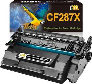 CMCMCM Replacement for HP CF287X 87X CF287A 87A Toner Cartridge Works with Laserjet Enterprise M506 M506dn M506n M506x Pro M501 M501dn M501n MFP M527 M527f M527dn M527z Printer Ink(with Chip,1 Black)