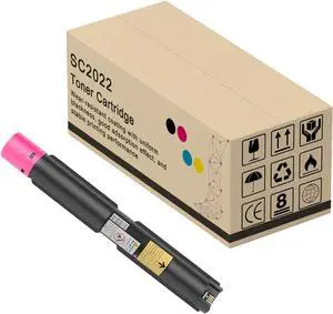Compatible Large Capacity SC2022 Toner Cartridge Replacement for Xerox SC2020DA SC2020CPS Series Printer Ink Compatible Replacement High Yield Magenta