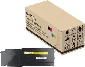 Compatible Large Capacity C400DN Toner Cartridge Replacement for Xerox VersaLink C400N C400DN C400DNM Printer Ink Replacement High Yield Yellow