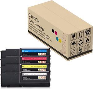 Compatible Large Capacity C400DN Toner Cartridge Replacement for Xerox VersaLink C400N C400DN C400DNM Printer Ink Replacement High Yield 4Pack