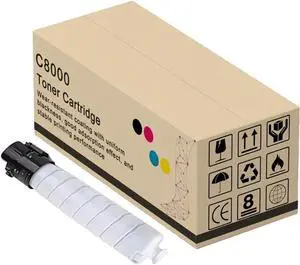 Compatible Large Capacity C8000 Toner Cartridge Replacement for Xerox VersaLink C8000 Printer Ink Replacement High Yield Black