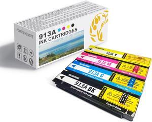 913A High Yield Ink Cartridges, Compatible  913A BK C M Y Ink Cartridges,Work  PageWide X352dw X377dw X452dw X452dn X477dw X477dn X552dw X577dwz P55250dw