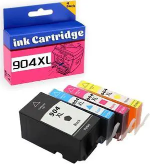 904XL Ink Cartridge  High Yield Replacement Pack,Compatible for OfficeJet Pro 6970 All-in-One Printer 1 Set