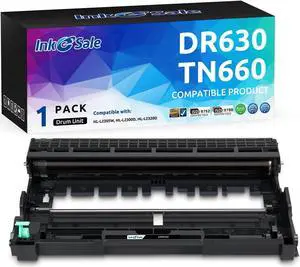 INK E-SALE Compatible DR-630 Drum Replacement for Brother DR630 Drum for HL-L2300D HL-L2320D HL-L2340DW HL-L2360DW HL-L2380DW MFC L2700DW MFCL2720DW L2740DW DCP-L2520DW Tray_Toners_Cartridges_Printer