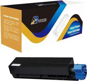 AB Volts Compatible High Yeild Toner Cartridge Replacement for Okidata 44992407 for MB451 MB451w MB451w MFP (Black,1-Pack)