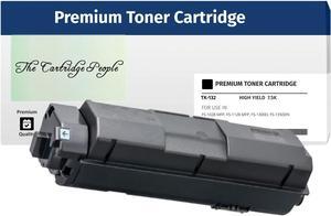 Compatible Cartridge Toner TK-132 for FS-1028 MFP, FS-1128 MFP, FS-1300D, FS-1350DN (TK132K) Black, 7.5K Yield with CHIP (4)