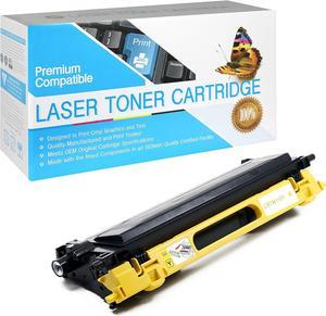 SuppliesOutlet Compatible Toner Cartridge Replacement for Brother TN115Y / TN110Y (Yellow,1 Pack)