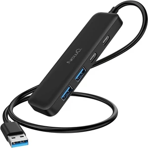 Dual USB C USB A 3.0 Hub: 4 Ports with 2* USB-C 3.0 and 2* USB-A 3.0, Ultra Slim Portable USB Splitter Adapter for Laptop, PS4, Flash Drive, HDD, Xbox, Printer, Mouse, Keyboard, Computer Accessories Dual USB C USB A 3.0 Hub: 4 Ports with 2* USB-C 3.0 and 2* USB-A 3.0, Ultra Slim Portable USB Splitter Adapter for Laptop, PS4, Flash Drive, HDD, Xbox, Printer, Mouse, Keyboard, Computer Accessories