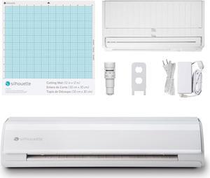 Silhouette Cameo 5 12 inch Vinyl Cutting Machine with Studio Software, Electric Tool and ES Mat Compatible, SNA and IPT, 50 db, White Edition