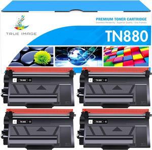 TN880 Super High Yield Toner: 4 Pack TN880 Black Toner Compatible for Brother TN880 TN-880 TN 880 Toner Cartridge for Brother HL-L6200DW L6200DWT L6400DW L6400DWT MFC-L6700DW L6800DW L6900DW Printer