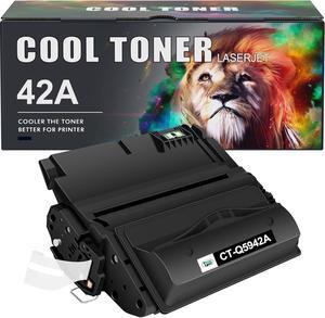 Cool Toner Compatible Toner Cartridge Replacement  42A Q5942A 42X Q5942X Q1338A  4250 4200 4350 4300 4250N 4240 4350N 4250TN 4250DTN 4350DTN 4350TN Printer Ink (Black, 1-Pack)