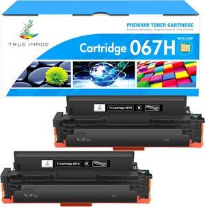 067H 067 Black Toner Cartridge 2 Pack LBP632CDW Compatible Replacement for Canon 067H Black 067 Color ImageCLASS MF656CDW MF654CDW MF653Cdw LBP633CDW MF651CW LBP631CW Printer High Yield Ink (2-Pack)