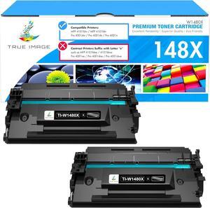148X 148A Toner Cartridge Black: High Yield Compatible Replacement  148X 148A W1480X W1480A  Pro 4001dw 4001dn 4001n MFP 4101fdw 4101fdn Printer Ink (2 Pack)